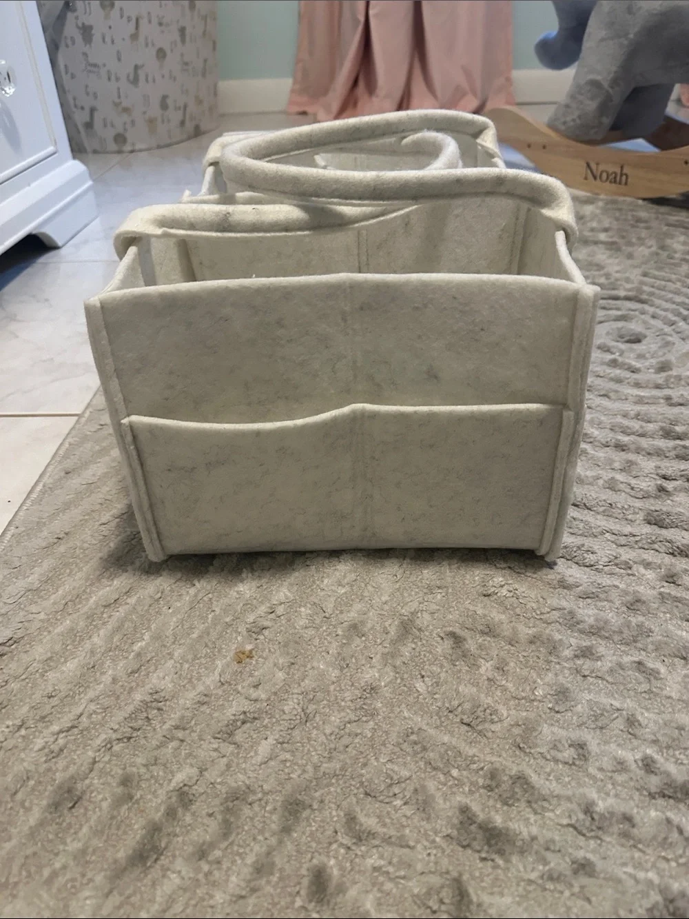 Large Diaper Caddy - Picture 3 of 8